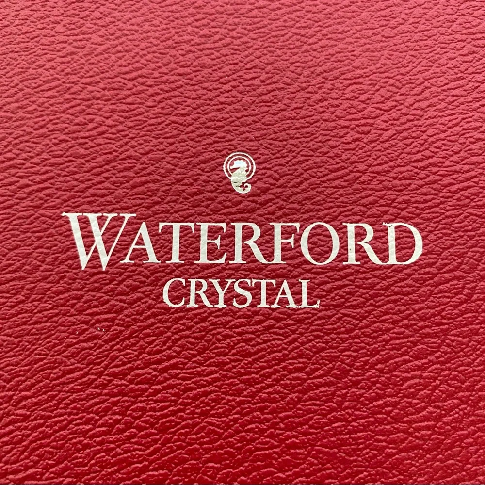 Vintage Waterford Crystal Holiday Dish Partridge Design Christmas 1989